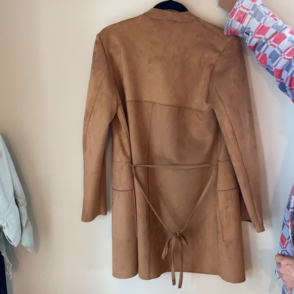 Suede coat - Picture 2 of 3
